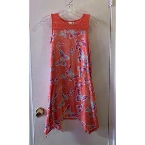 Butterfly Print Dress (Kids)